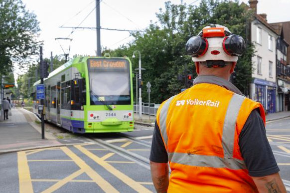 VolkerRail awarded new contract for track renewals on London Trams network
